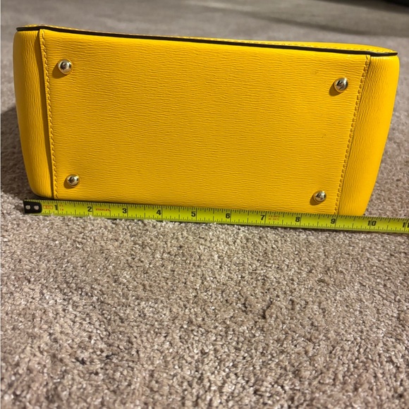 Laurel Ralph Lauren Small Crosshatch Leather Tote w/ matching Wallet Like New! - Picture 15 of 15